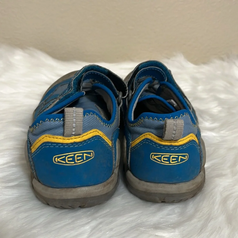 Keen Kids Blue Yellow Summer Water Sandals Shoes